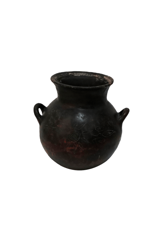 Black Antique Pot