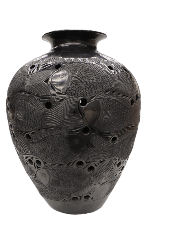 Vase (Black clay)